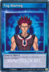 Fog Warning (SGX3-ENS08) — card price