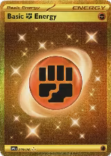 Basic Fighting Energy - 258/198 (258/198), Scarlet & Violet Base Set — Pokémon card price