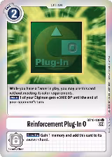 Reinforcement Plug-In 0 (Event Pack 4) (BT10-109 U) — card price