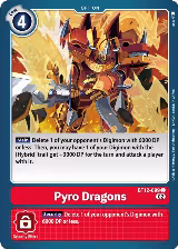 Pyro Dragons (BT12-099 C) — card price