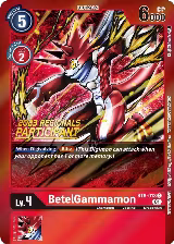 BetelGammamon (2023 Regionals Participant) (BT8-013 C) — card price