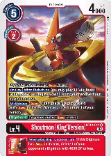 Shoutmon (King Version) (BT12-011 U) — card price
