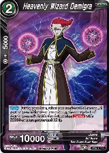 Heavenly Wizard Demigra (Championship Selection Pack 2023 Vol.1) (BT4-107), Tournament Promotion Cards — DB Super card price