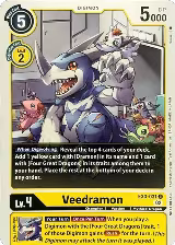 Veedramon (EX3-031 U) — card price