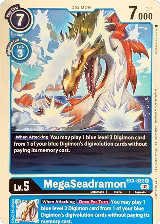 MegaSeadramon (EX3-022 R) — card price