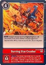 Burning Star Crusher (BT10-096 C) — card price