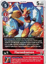 Flamedramon (EX3-008 C) — card price