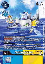 Submarimon (Official Tournament Pack Vol.9) (BT8-023 U) — card price