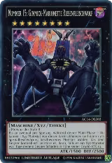 Number 15: Gimmick Puppet Giant Grinder (German) - "Nummer 15: Gimmick-Marionette Riesenfleischwolf" (AC14-DE003) — card price
