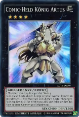 Comics Hero King Arthur (German) - "Comic-Held König Artus" (AC14-DE007) — card price