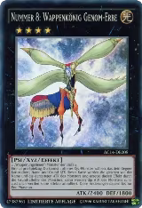 Number 8: Heraldic King Genom-Heritage (German) - "Nummer 8: Wappenkönig Genom-Erbe" (AC14-DE009) — card price