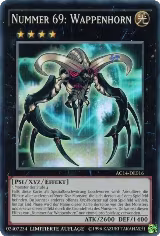 Number 69: Heraldry Crest (German) - "Nummer 69: Wappenhorn" (AC14-DE016) — card price