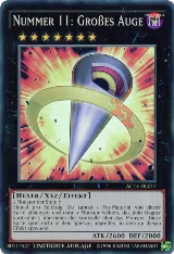 Number 11: Big Eye (German) - "Nummer 11: Großes Auge" (AC14-DE017) — card price