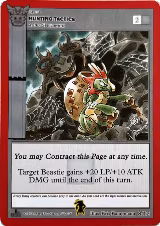 Hunting Tactics (Tahquitz) (8/12) — card price