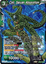 Cell, Saiyan Absorption (BT21-090) — card price