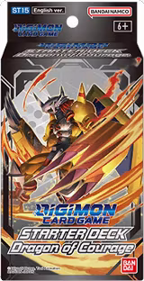 Dragon of Courage Starter Deck, Starter Deck 15: Dragon of Courage — Digimon card price
