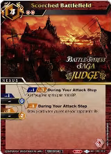 Scorched Battlefield (Judge Pack Vol. 1) (ST01-012) — card price