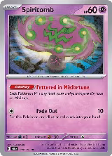 Spiritomb (089/193), Paldea Evolved — Pokémon card price
