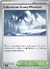Calamitous Snowy Mountain (174/193) — card price