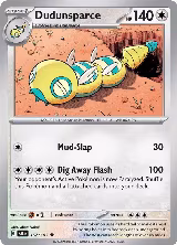 Dudunsparce (157/193) — card price