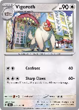 Vigoroth (161/193) — card price