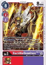 BlackWarGrowlmon (EX4-010 U) — card price