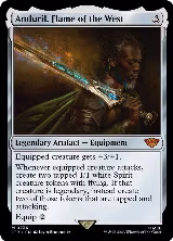 Anduril, Flame of the West (236), Universes Beyond: The Lord of the Rings: Tales of Middle-earth — Magic card price