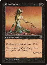 Enfeeblement — card price