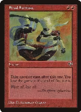 Final Fortune, Mirage — Magic card price
