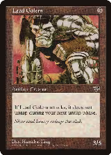 Lead Golem — card price