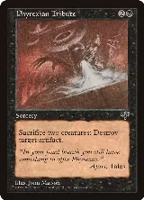 Phyrexian Tribute — card price