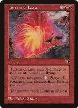 Torrent of Lava — card price