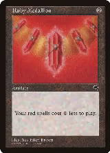 Ruby Medallion (305), Tempest — Magic card price