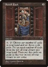 Scroll Rack (308), Tempest — Magic card price