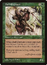 Bull Elephant — card price