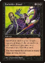 Forbidden Ritual — card price