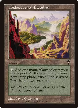 Undiscovered Paradise, Visions — Magic card price