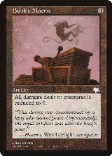 Bubble Matrix — card price