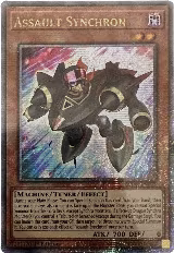 Assault Synchron (Quarter Century Secret Rare) (BLMR-EN003), Battles of Legend: Monstrous Revenge — Yu-Gi-Oh! card price