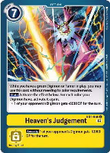 Heaven's Judgement (EX4-068 C) — card price