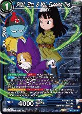 Pilaf, Shu, & Mai, Cunning Trio (Zenkai Series Tournament Pack Vol.4 Winner) (P-502), Tournament Promotion Cards — DB Super card price