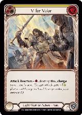 V for Valor (Yellow) (DTD061) — card price