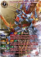 Ten Sword Saint Starblade Dragon (SPR) (BSS02-005) — card price