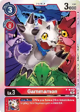 Gammamon (Winner Pack Royal Knights) (P-059 P) — card price