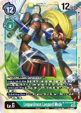 Leopardmon: Leopard Mode (BT13-058 SR) — card price
