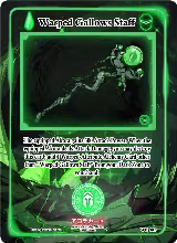 Warped Gallows Staff (WC-113) — card price