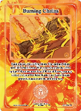 Burning Chains (Holo) (AU-096-H) — card price
