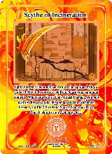 Scythe of Incineration (AU-098) — card price