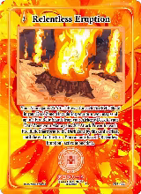 Relentless Eruption (AU-099) — card price