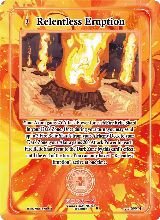 Relentless Eruption (Holo) (AU-099-H) — card price
